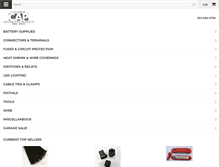 Tablet Screenshot of columbineconnectors.com
